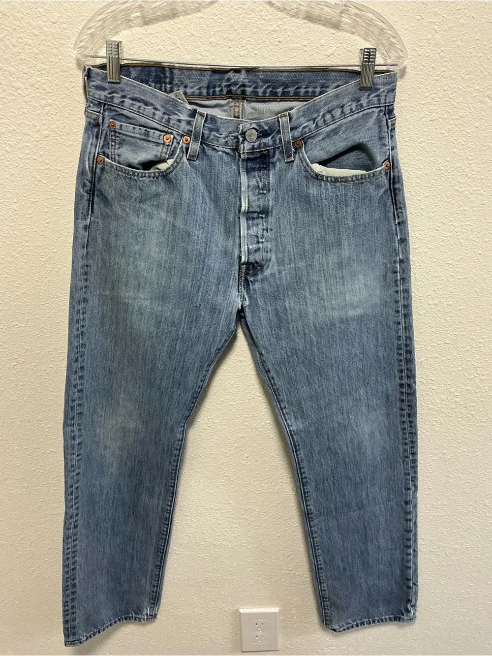 Levi's Light Blue Slim Straight Men’s Jeans size w33 L32